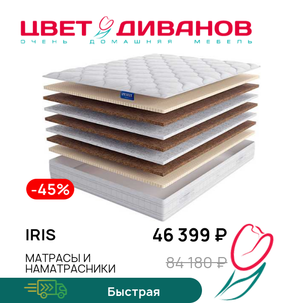 

Матрас Iris, Iris 80 x 200