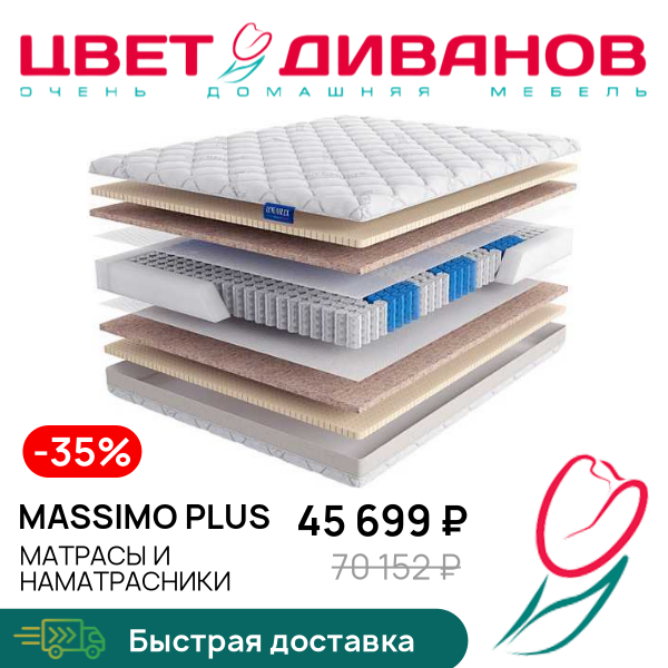 

Матрас Massimo Plus, Massimo Plus 80 x 200