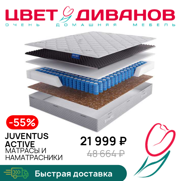 

Матрас Juventus Active, Juventus Active 80 x 200