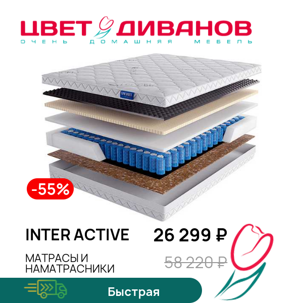 

Матрас Inter Active, Inter Active 80 x 200