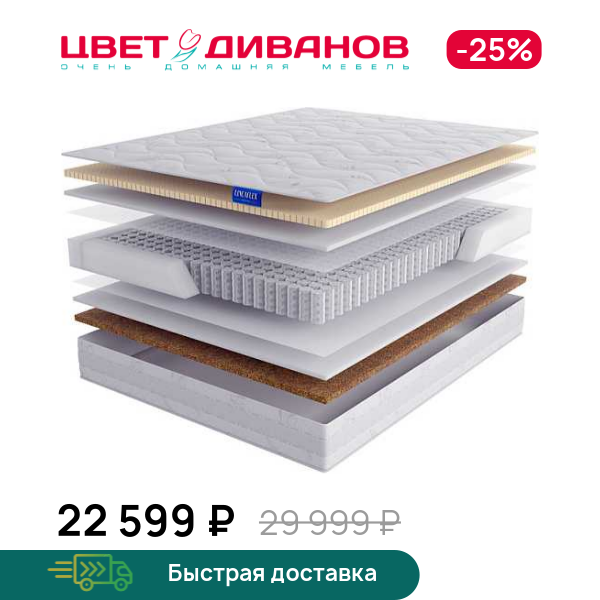 

Матрас Evoluzione, Evoluzione 80 x 190