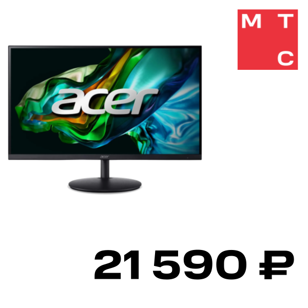

Монитор Acer, SH322QUEbmiphx 31,5'' Черный