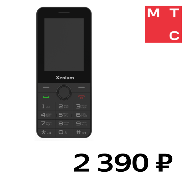 

Мобильный телефон Xenium, x240 Черный
