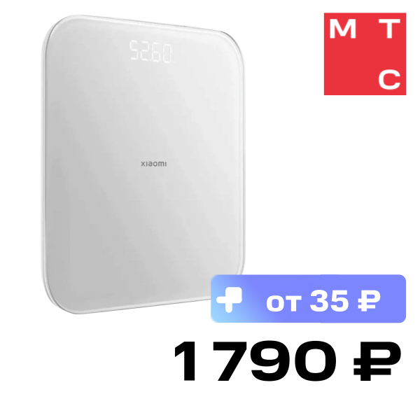 

Умные весы Xiaomi, Mi Smart Scale S200 Белые