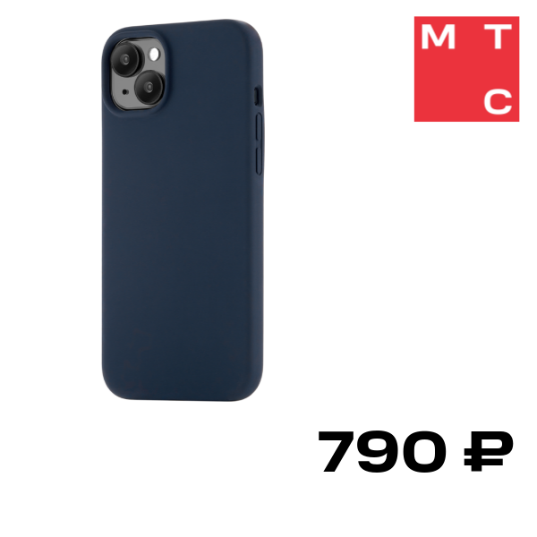 

Чехол-накладка uBear, Touch Mag Case для iPhone 15 Plus Темно-синий