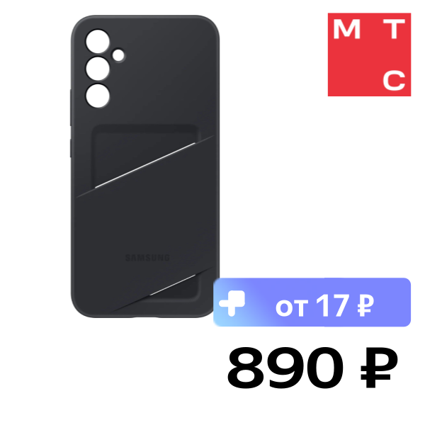 

Чехол-накладка Samsung, Galaxy A34 Card Slot Case Черный