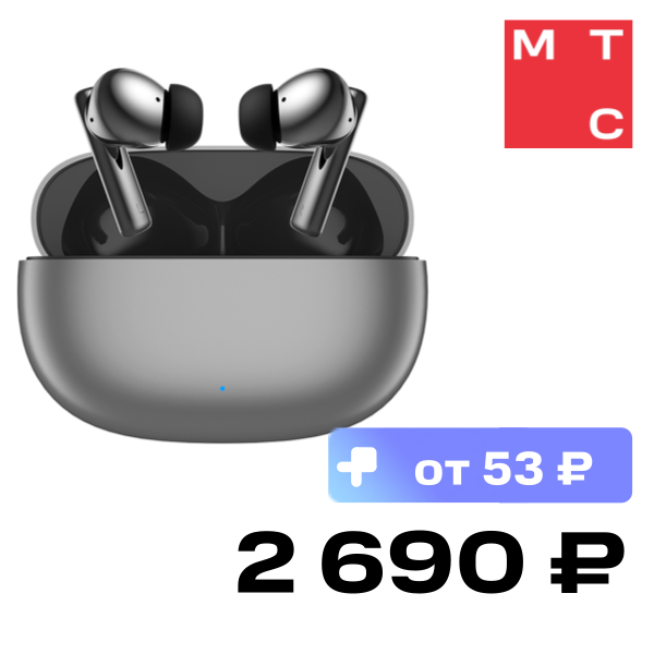 

Беспроводные наушники HONOR, CHOICE Earbuds X3 Серые (MLN-00)