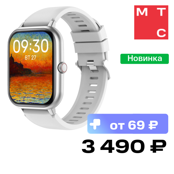 

Часы Geozon, Control Cеребристые