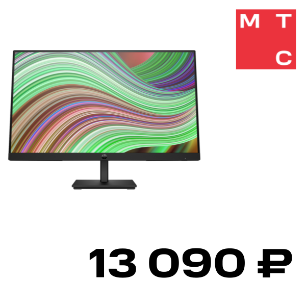

Монитор HP, Dis P24v G5 23.8" Черный (64W18AA)