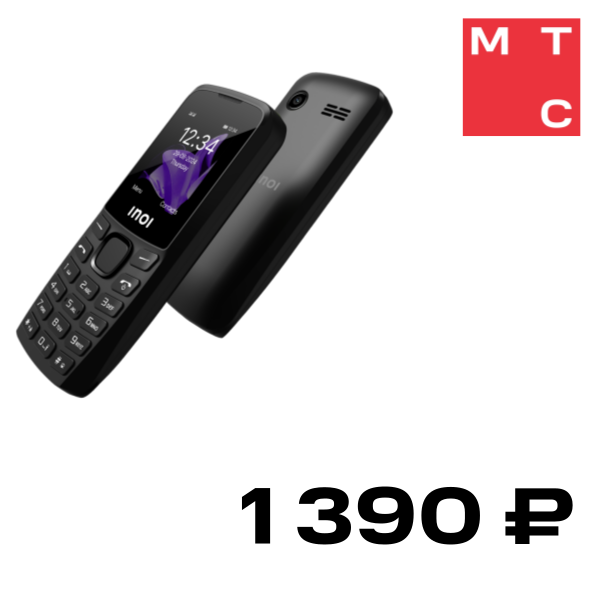 

Мобильный телефон INOI, 240 Modern Черный