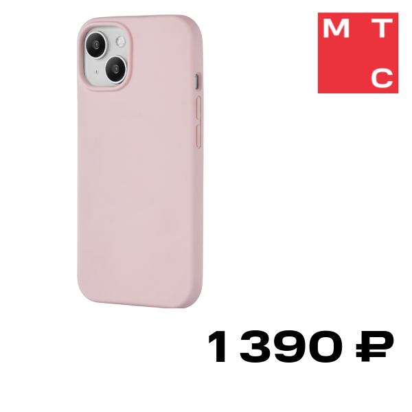 

Чехол-накладка uBear, Touch Mag Case для iPhone 15 Розовый