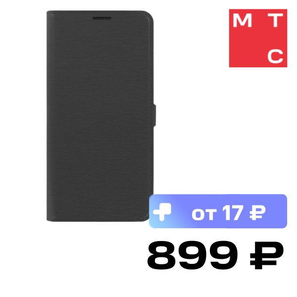 

Чехол-книжка Krutoff, Eco Book для INFINIX HOT 30 Черный