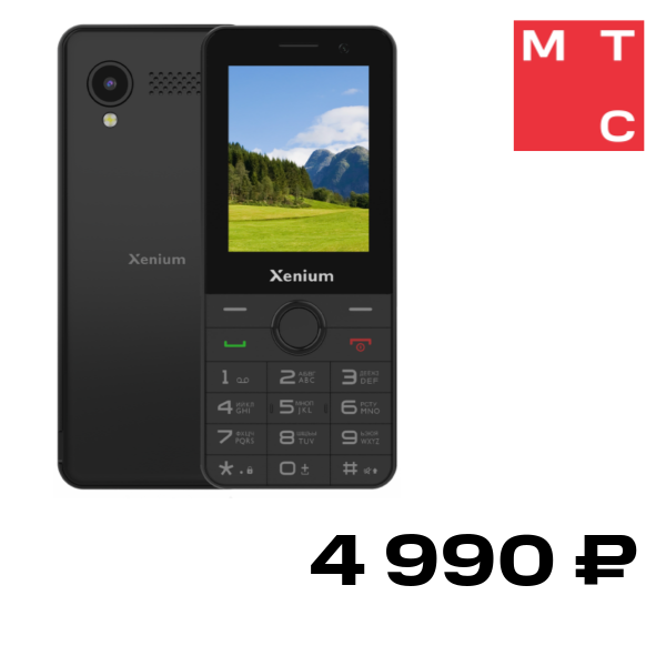 

Мобильный телефон Xenium, X900 Черный