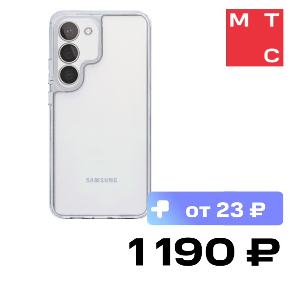 

Чехол-накладка VLP, Diamond Case для Samsung Galaxy S24 Прозрачный