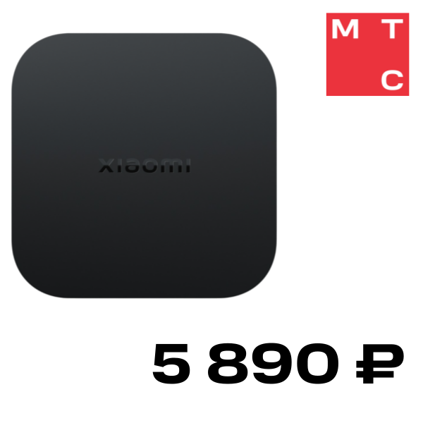

Телевизионная приставка Xiaomi, TV Box S 2nd Gen Черная