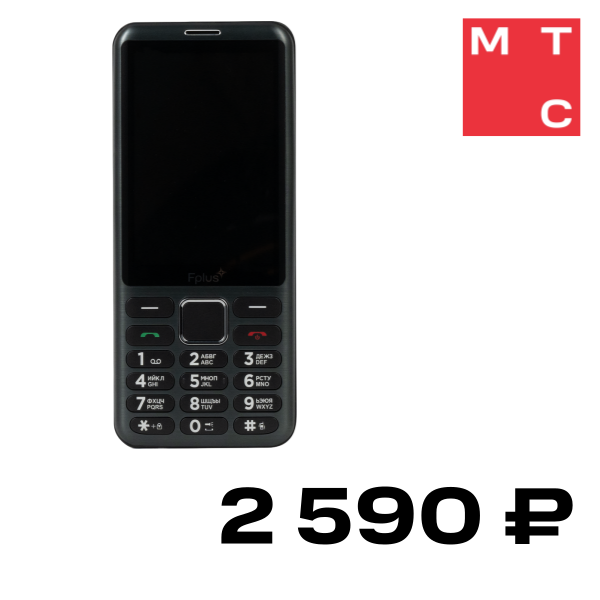 

Мобильный телефон F+, S350 Серый