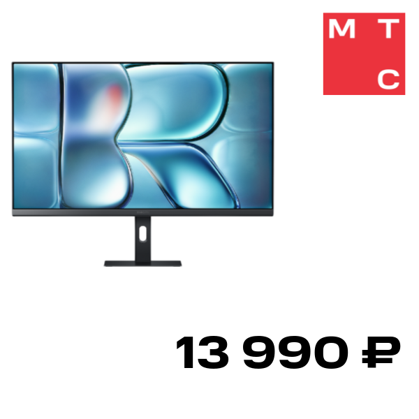 

Монитор Xiaomi, A27Qi 27" 2026 Черный