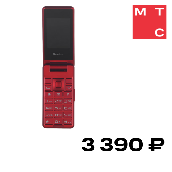

Мобильный телефон Xenium, x600 Красный