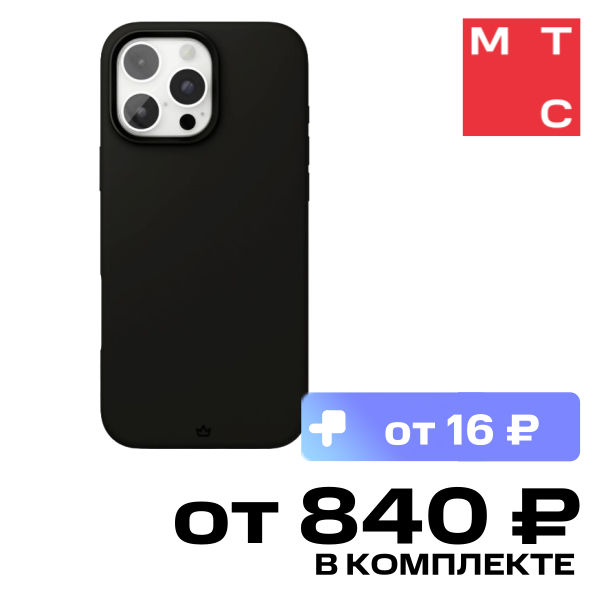 

Чехол-накладка VLP, Aster Pro Case с MagSafe для iPhone 16 Pro Max Черный