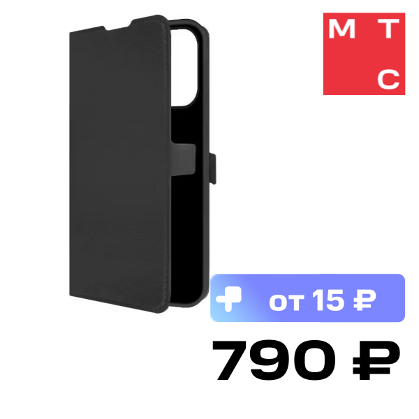 

Чехол-книжка Krutoff, Eco Book для Honor X8с Черный