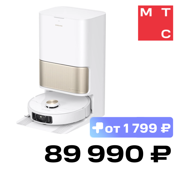 

Робот-пылесос Dreame, Bot L40s Pro Ultra Белый (RLL74CE)