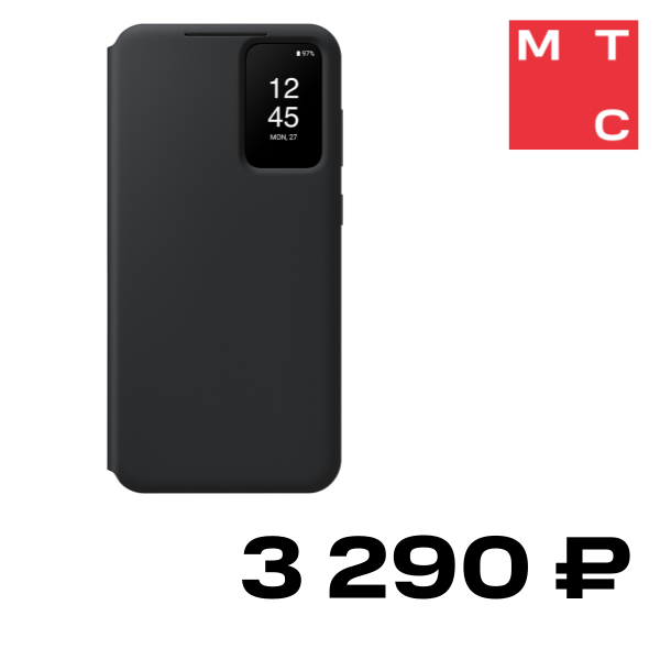 

Чехол-книжка Samsung, Galaxy S23+ Smart View Wallet Case Черный (EF-ZS916CBEGRU)