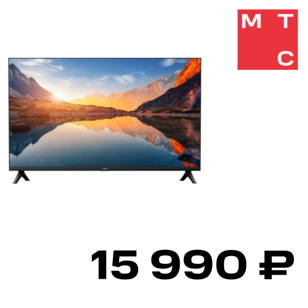 

Телевизор Xiaomi, TV A2 32" 2025 Черный