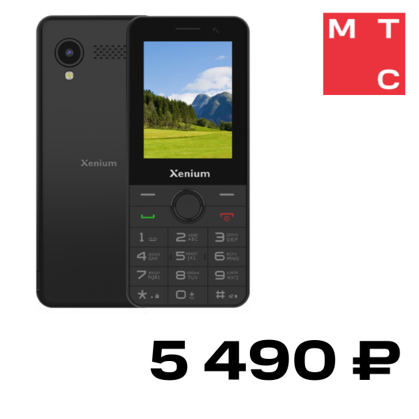 

Мобильный телефон Xenium, X900 Черный