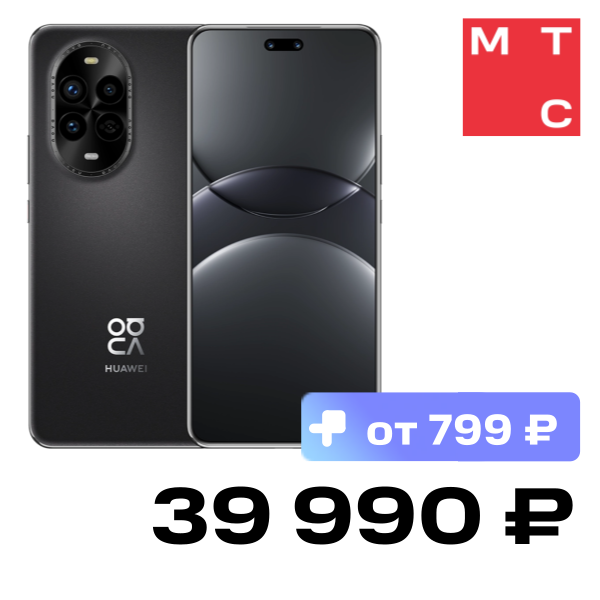 

Смартфон HUAWEI, Nova 13 Pro 12/512 Гб LTE Черный