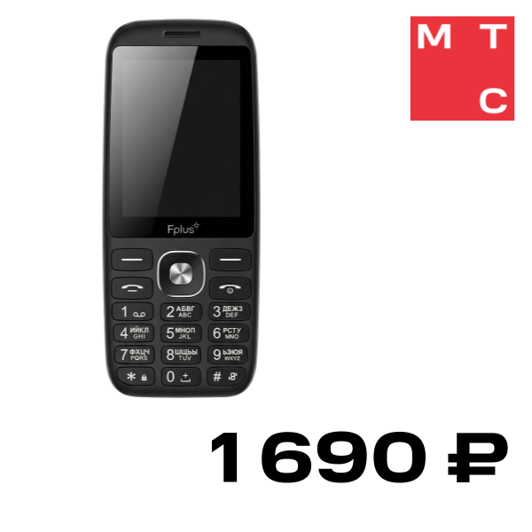 

Мобильный телефон F+, C280 Черный