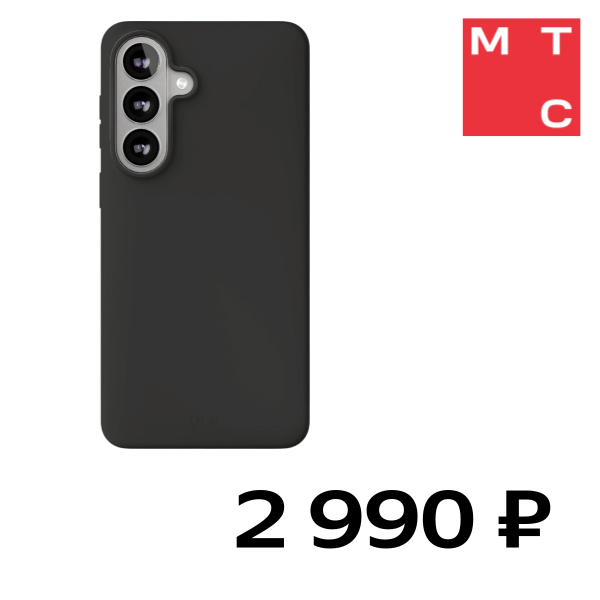 

Чехол-накладка VLP, Aster Pro Case с MagSafe для Samsung Galaxy S26 Черный