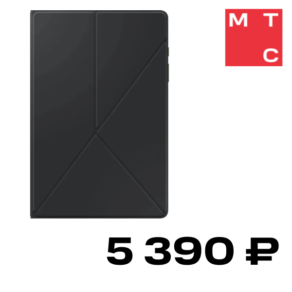 

Чехол-книжка Samsung, Smart Book Cover для Tab A9+ Черный (EF-BX210TBEGRU)