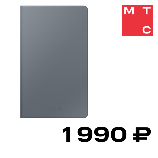 

Чехол-обложка Samsung, Galaxy Book Cover Tab A7 Lite Dark Grey (EF-BT220PJEGRU)