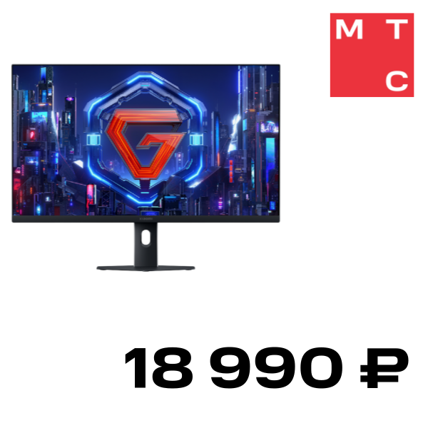 

Монитор Xiaomi, Gaming G27Qi 27" 2026 Черный