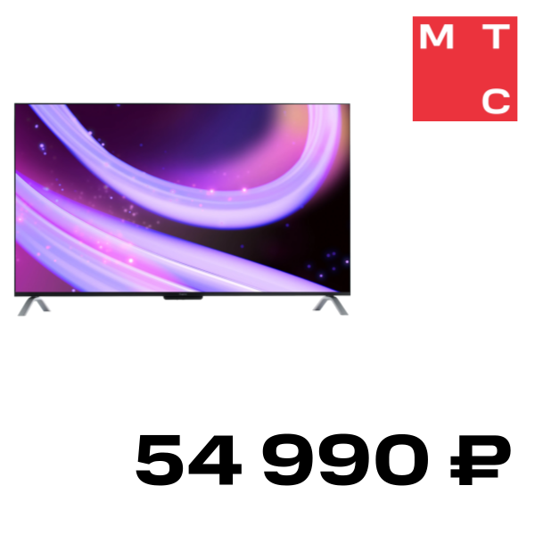 

Телевизор Яндекс, ТВ Станция с Алисой 55" Черный (YNDX-00095)