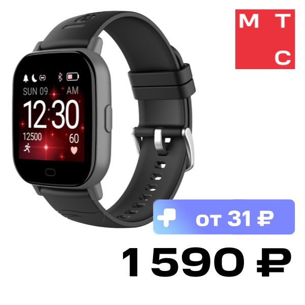 

Часы Leef, Solaris Черные