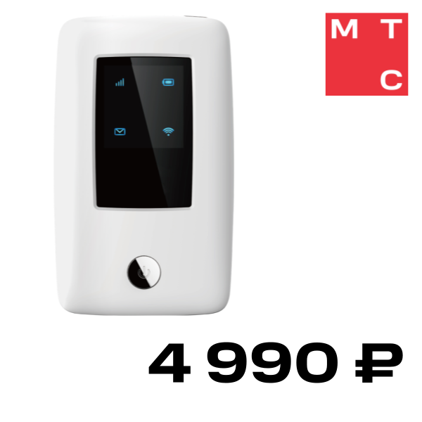 

Роутер МТС, 81661FT LTE PowerBank sim-lock Белый