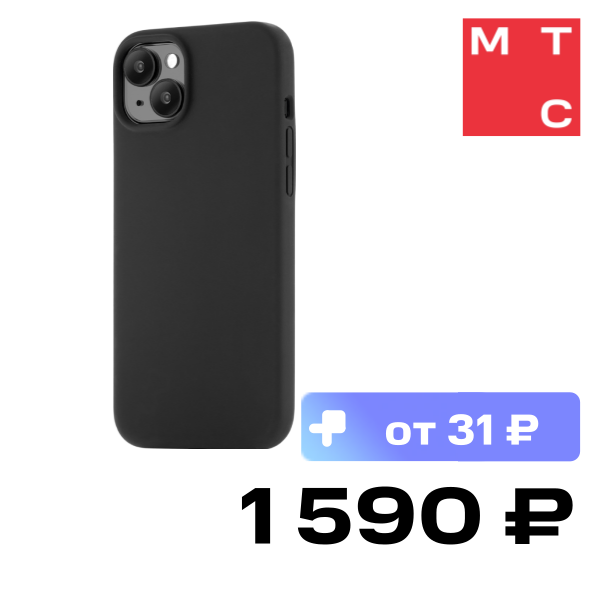 

Чехол-накладка uBear, Touch Mag Case для iPhone 15 Plus Черный
