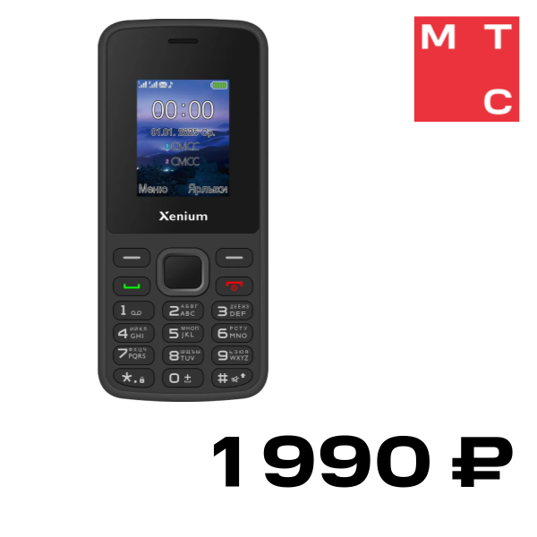 

Мобильный телефон Xenium, X175 DS Черный