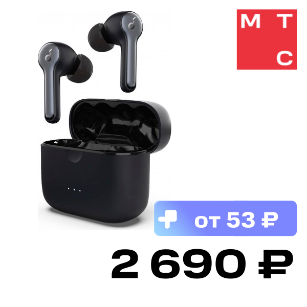 

Беспроводные наушники Anker, Liberty Air 2 Black