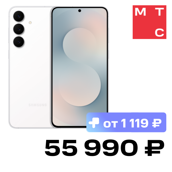 

Смартфон Samsung, Galaxy S25 FE 8/512 Гб 5G Dual sim Белый