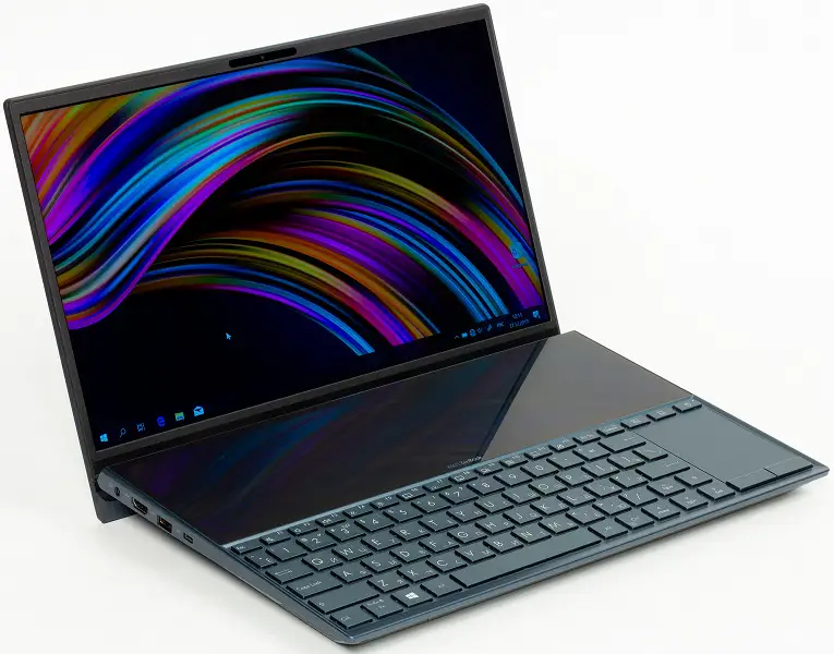 Дизайн Asus ZenBook Duo UX481F