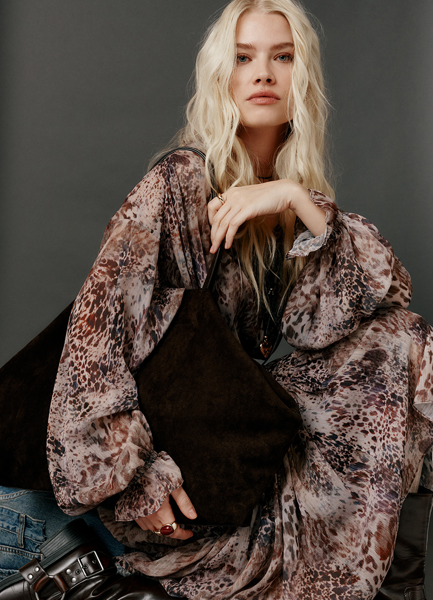 Сумка-шоппер, Коричневый