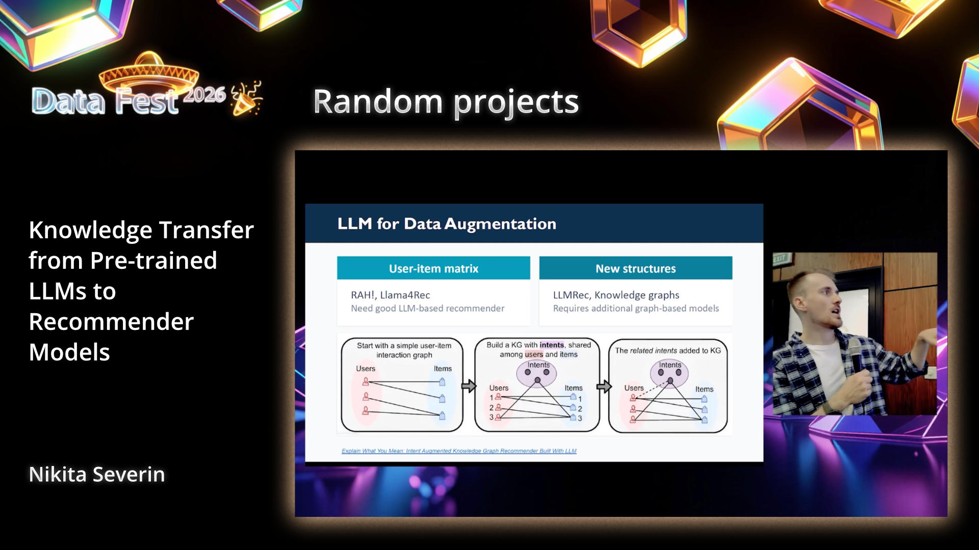 Knowledge Transfer from Pre-trained LLMs to Recommender Models