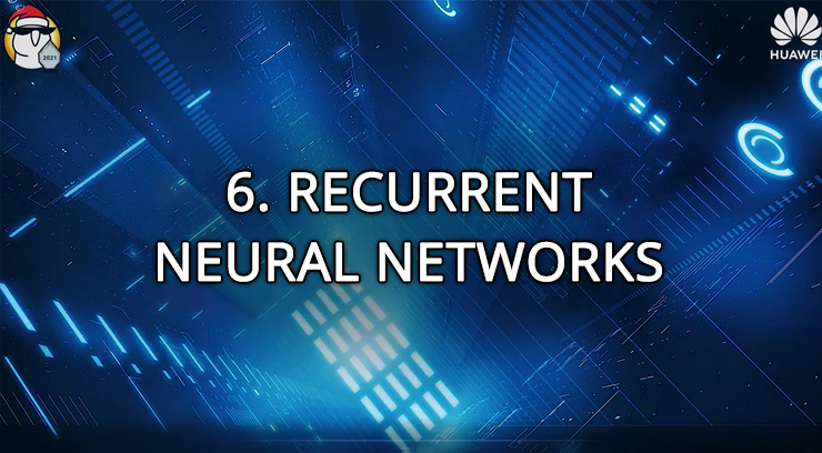 6. Recurrent Neural Networks