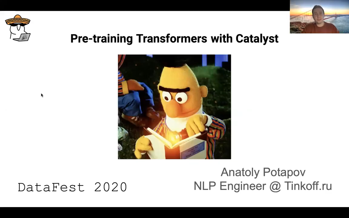 Pre-training Transformers with Catalyst