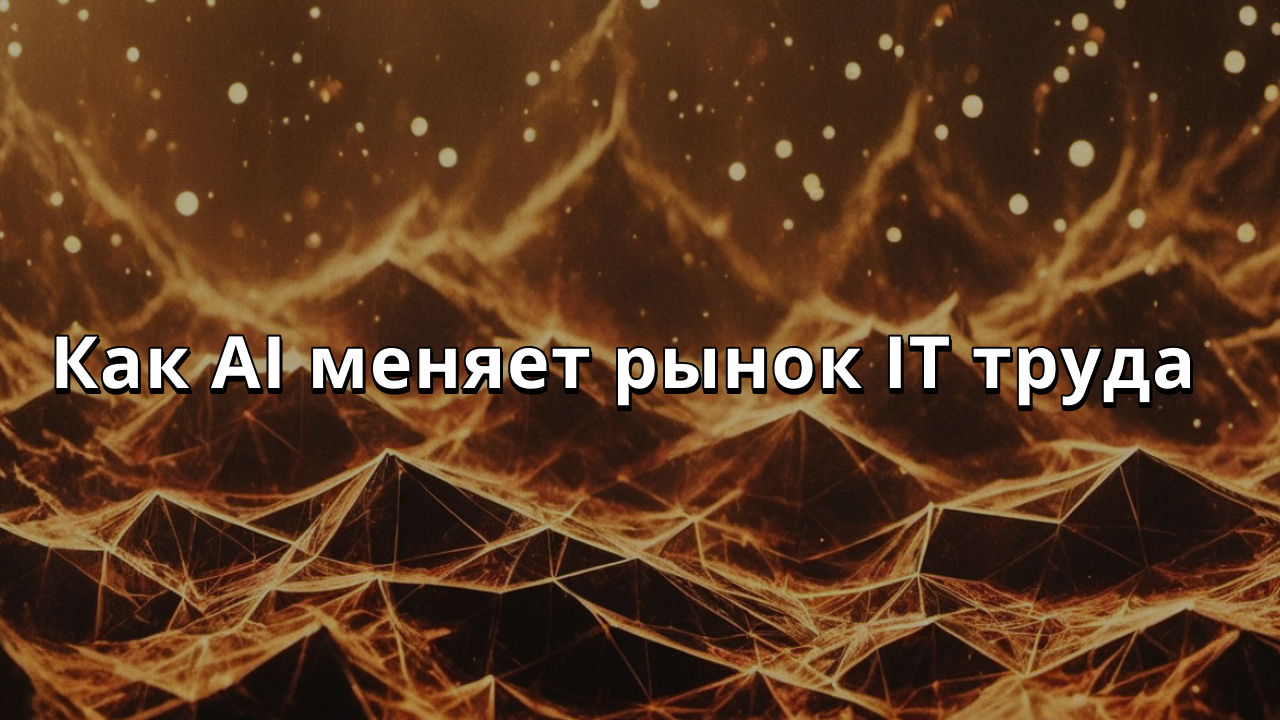 Как AI меняет рынок IT труда