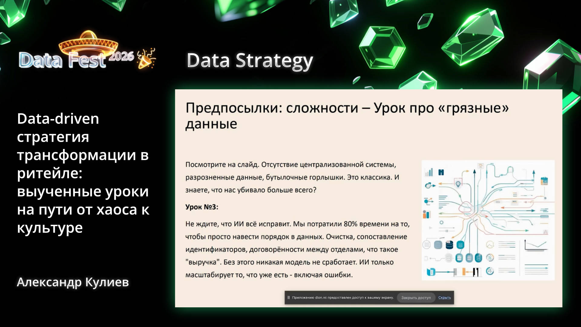 Data-Driven стратегия трансформация в ритейле:  выученные уроки на пути от хаоса к культуре