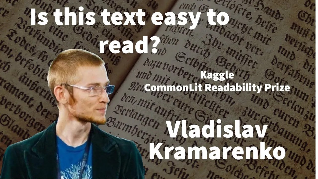 Kaggle CommonLit Readability Prize