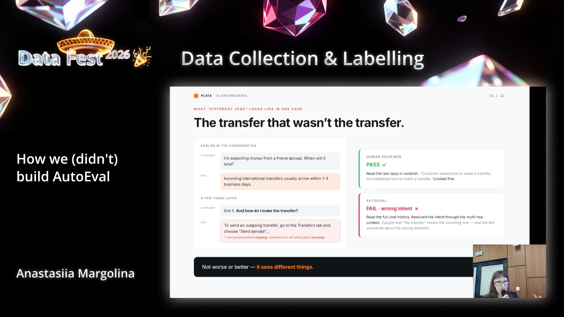How we (didn't) build an AutoEval